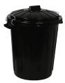 Affaldsspand 70 liter m/låg - Curver